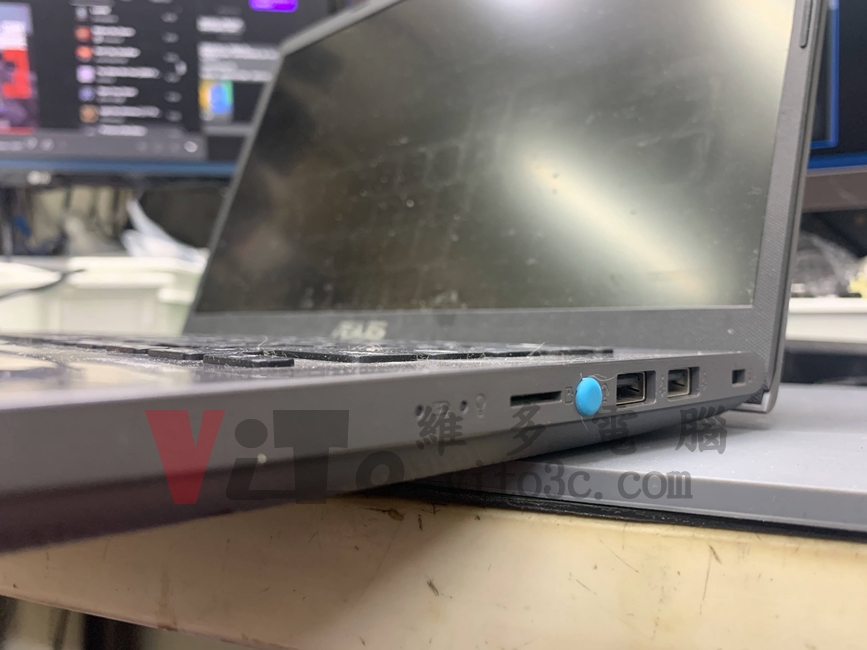 ASUS VivoBook X509 開機沒畫面顯示、無法開機維修案例 ASUS X509 不過電、不上電