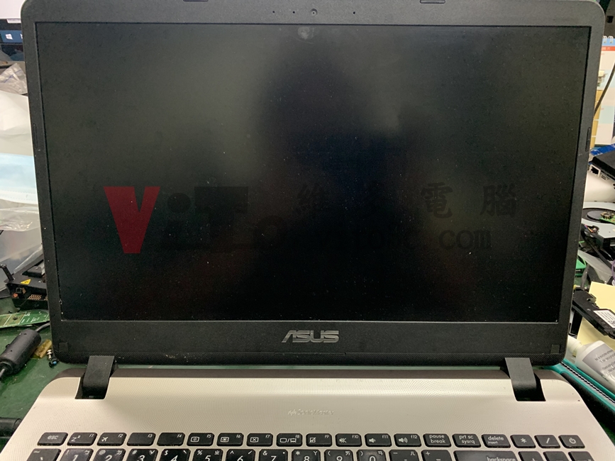 ASUS VivoBook X507 不過電、無法開機維修案例 ASUS X507 不過電、無法開機