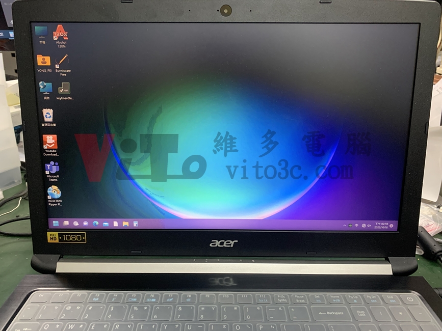 ACER A515-51G 可充電但無法開機,主機板維修案例 ACER A515-51G 可充電但無法開機,主機板維修案例