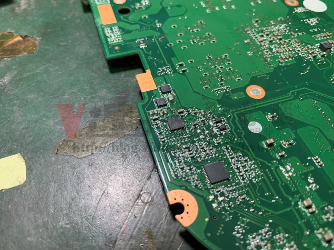 筆電維修:ACER F5-573G 不過電,無法開機,按電源無反應,供電異常維修案例 ACER F5-573G 充電管理 IC 更換