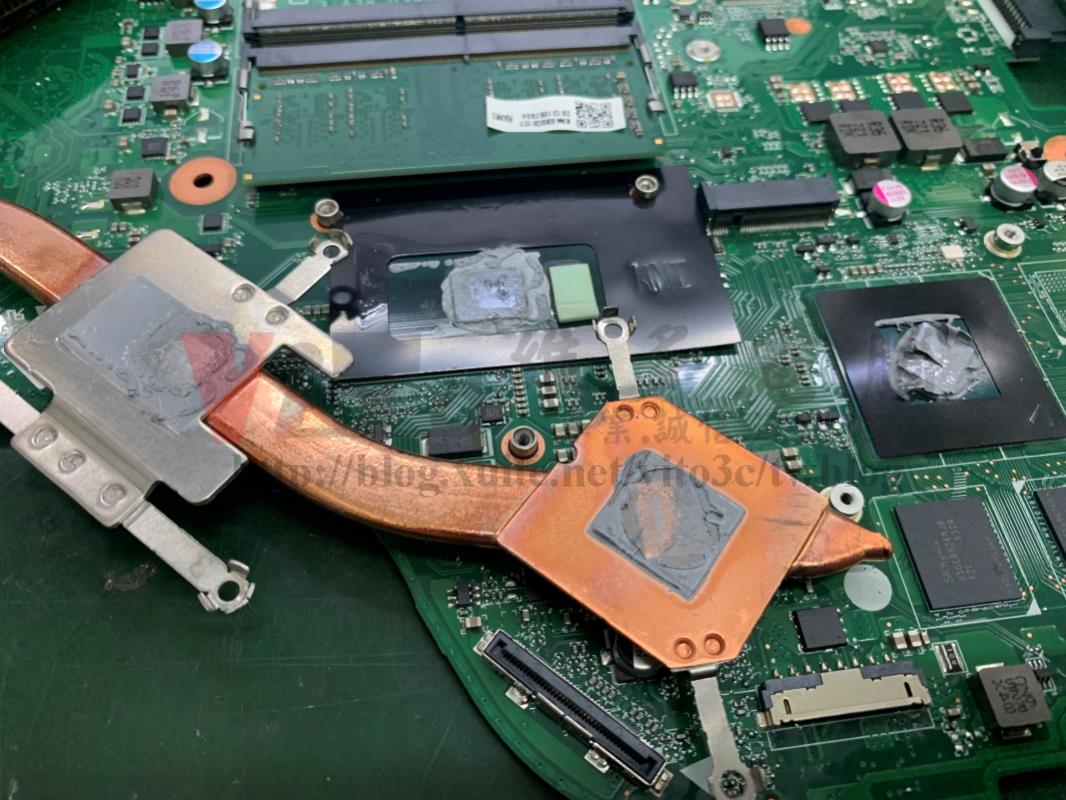 筆電維修:ACER F5-573G 不過電,無法開機,按電源無反應,供電異常維修案例 ACER F5-573G 散熱膏失效