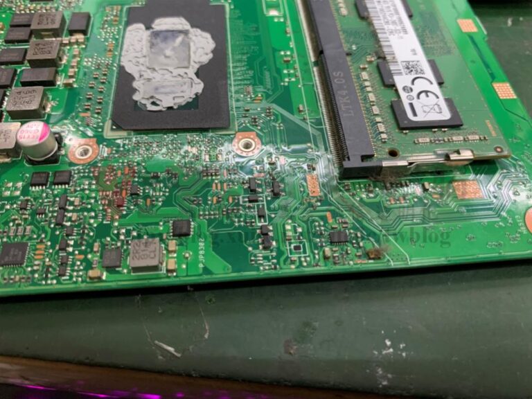 ASUS X560U 開機沒畫面顯示，無法開機，按電源鍵後沒反應，主機板故障通病維修案例