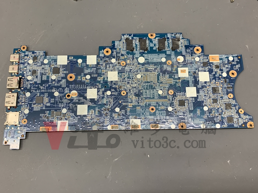 VAIO VJSE41G11W 筆電維修 - 不過電、無法開機故障排除 VAIO VJSE41G11W 主機板背面
