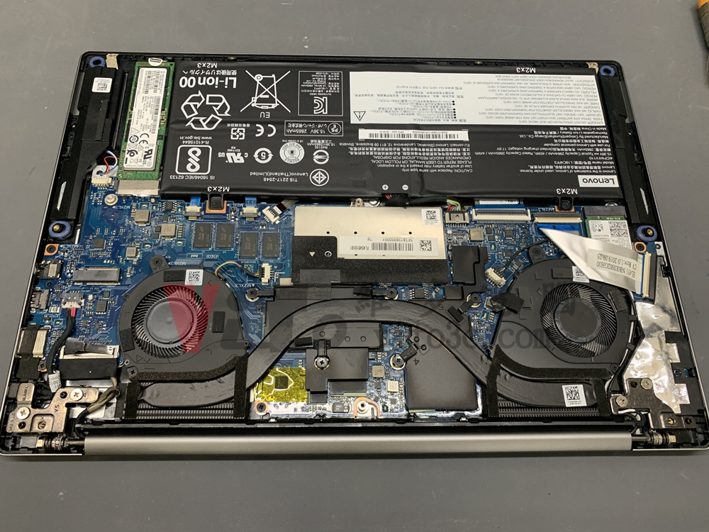 Lenovo S540 螢幕畫面抖動維修實例 | 台中、彰化現場更換 LCD Lenovo S540 過熱、散熱膏更換、灰塵清潔