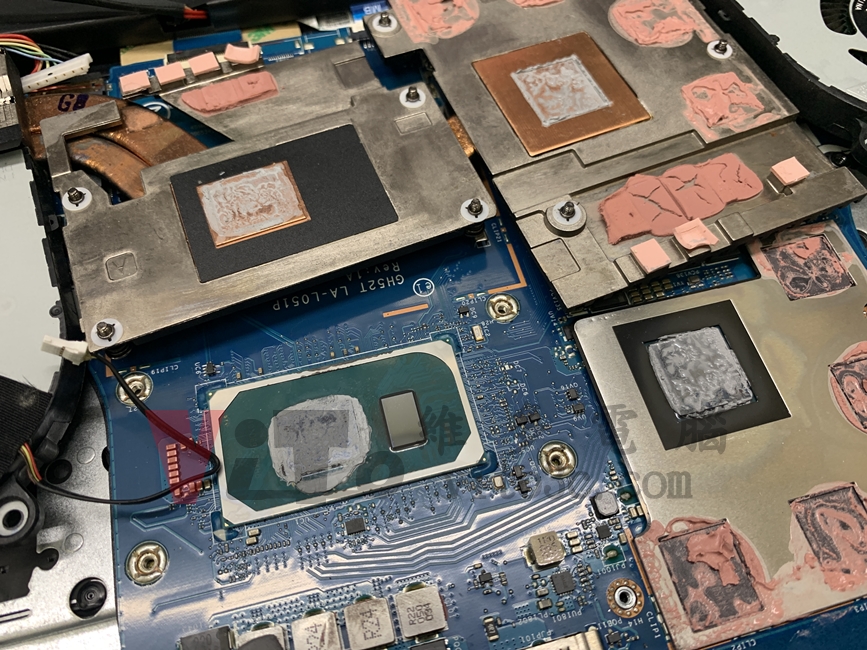 ACER AN515-56 筆電螢幕故障,導致 CPU 損壞的維修實例 | 台中、彰化專業維修 ACER AN515 散熱膏更換
