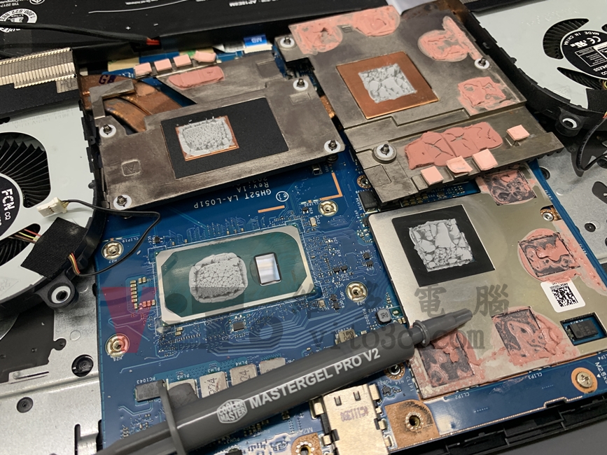 ACER AN515-56 筆電螢幕故障,導致 CPU 損壞的維修實例 | 台中、彰化專業維修 更換全新散熱膏,採用 CoolerMaster MasterGel Pro V2