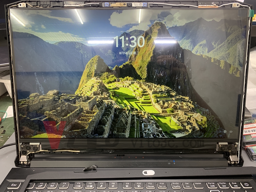 ACER AN515-56 筆電螢幕故障,導致 CPU 損壞的維修實例 | 台中、彰化專業維修 ACER AN515 筆電修復後-開機測試