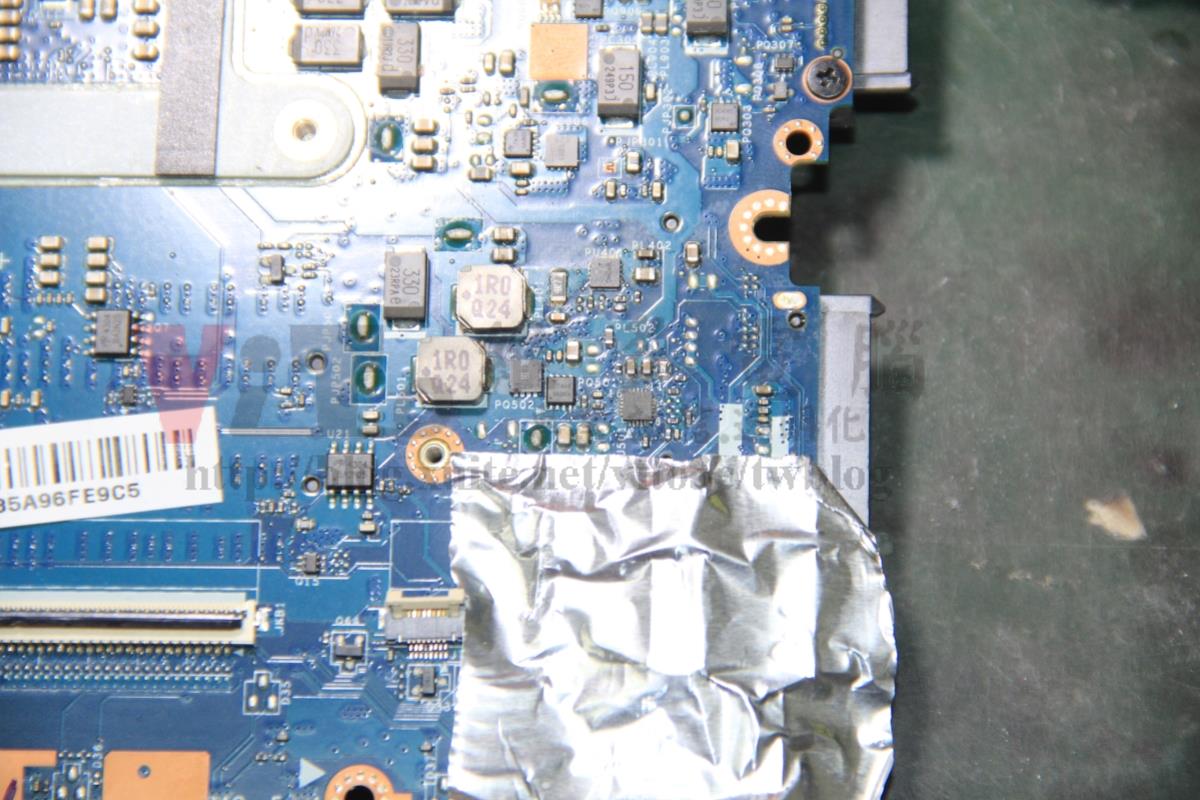 ASUS A45V K45VM 更換記憶體供電管理IC ASUS A45V K45VM 更換記憶體供電管理IC