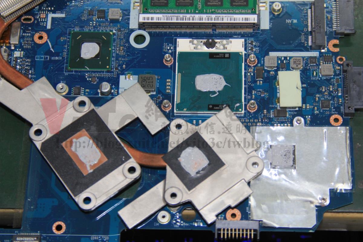 ASUS A45V 維修實例、電源燈亮就熄滅,主機板供電故障修復 ASUS A45V 維修實例、電源燈亮就熄滅,主機板供電故障修復