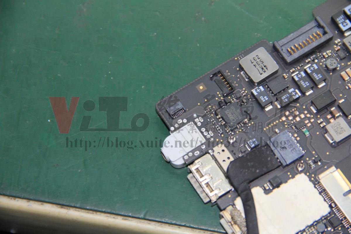 Macbook Pro A1502 進水維修:主機板、鍵盤、螢幕維修實例|台中、彰化筆電維修 主機板維修後細節
