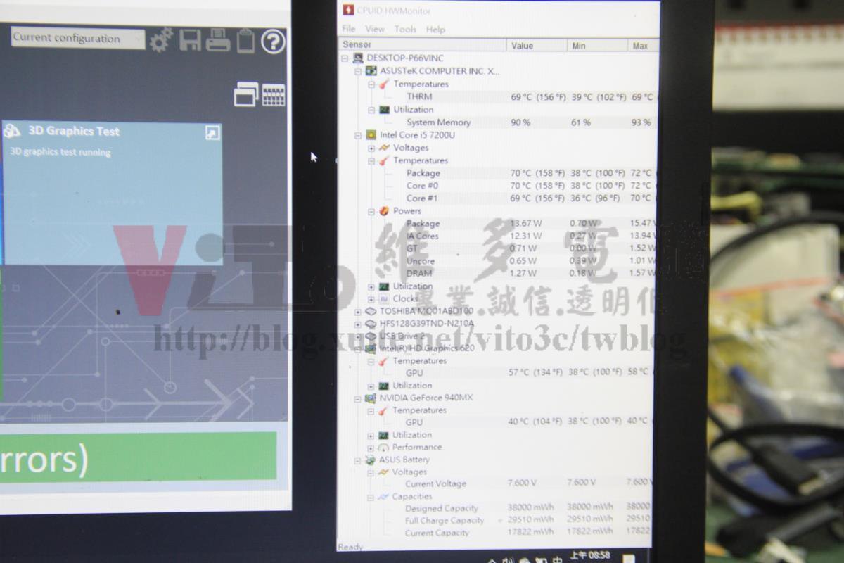 ASUS X542U 效能驗證