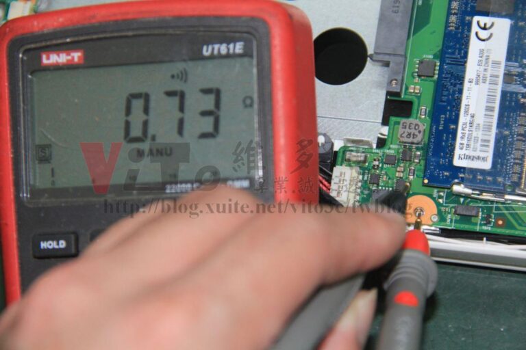 TOSHIBA L50-A 突然斷電關機、不能開機 不過電，主機板維修實例｜台中、彰化筆電維修