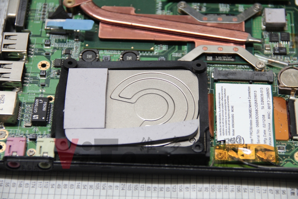 江川 FlyBook VM 不定時出現藍屏、當機重啟、BGA焊接維修實例|台中、彰化筆電維修 FlyBook VM 1.8 吋 HDD