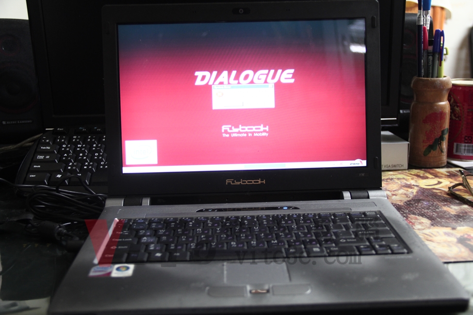 江川 FlyBook VM 不定時出現藍屏、當機重啟、BGA焊接維修實例|台中、彰化筆電維修 FlyBook VM 完修測試