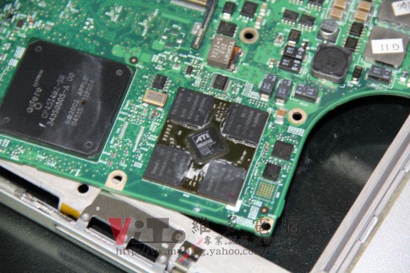 蘋果 Apple PowerBook G4 17寸 2003年 開機黑屏、有開機聲、無畫面顯示維修實例|台中、彰化筆電維修 蘋果 Apple PowerBook G4 17寸 2003年 開機黑屏、有開機聲、無畫面顯示維修實例|台中、彰化筆電維修