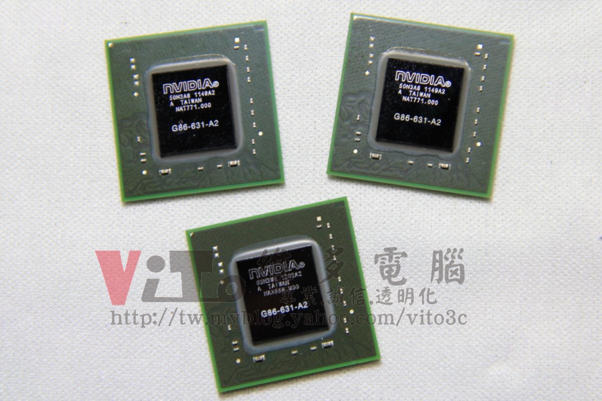 NVIDIA 顯示卡瑕疵?新製程顯示卡對比,DIE 標示的數字說明 白色封裝顯卡