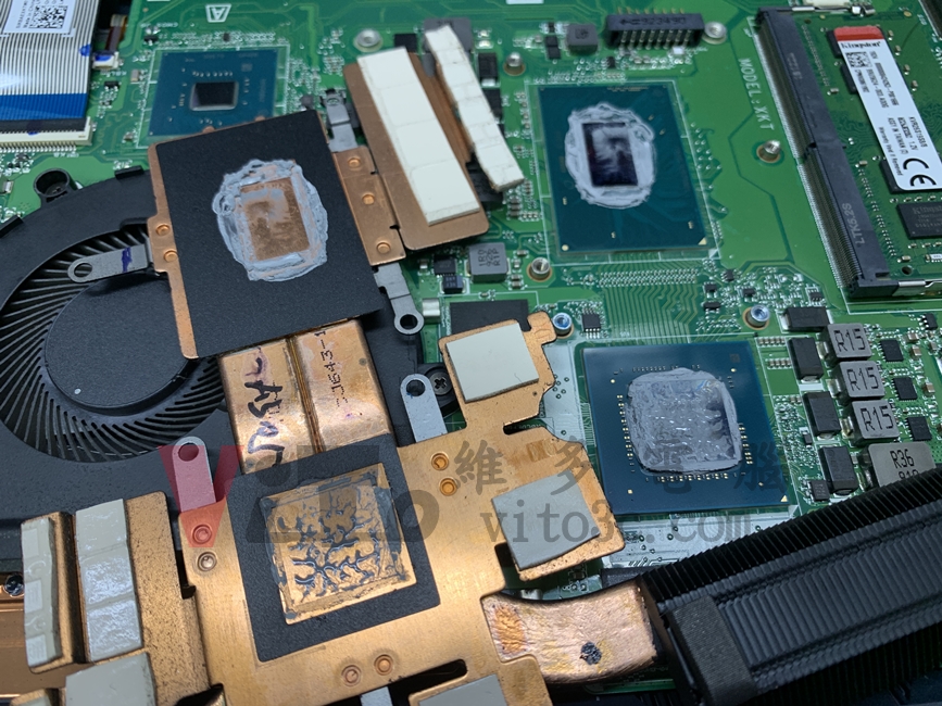 ASUS X571G 突然關機有燒焦味?主機板零件燒毀、轉軸補強維修實例|台中、彰化筆電維修 ASUS X571G 突然關機有燒焦味?主機板零件燒毀、轉軸補強維修實例|台中、彰化筆電維修