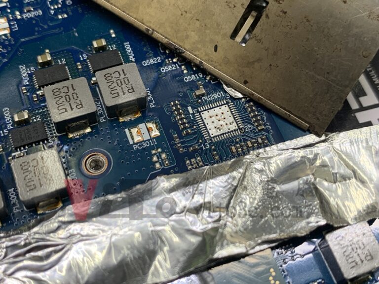Lenovo Y545 拆除 CPU 核心供電管理 IC