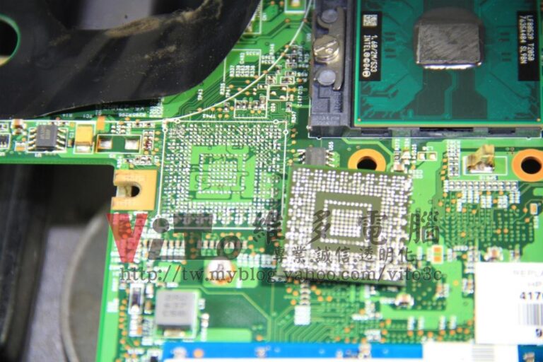 HP dv2103TX 開機一長兩短警告音？顯示卡故障通病維修實例｜台中、彰化筆電維修