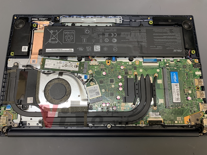 筆電電池正確使用教學!省下的錢拿來升級 ASUS X1502ZA 充電模組示意圖