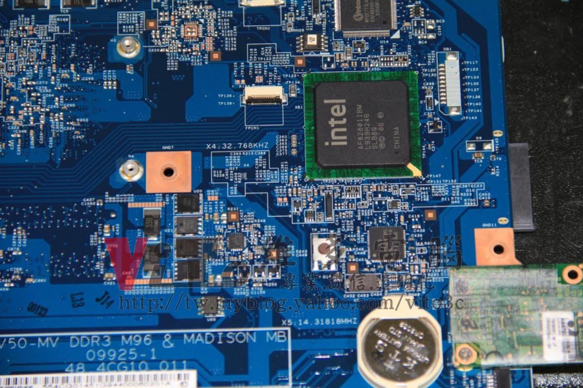 ACER 5738G 不過電不開機、無法開機、供電異常維修實例|台中、彰化筆電專業維修 ACER 5738G 主機板的待機供電管理IC故障更換