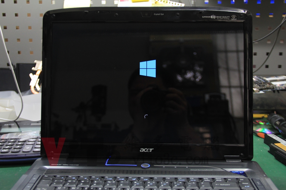 ACER 5930G 突然斷電重啟、不定時關機、開機黑屏維修實例|台中、彰化筆電維修 ACER 5930G 進入Windows 時會突然關機重啟,經常開機黑屏無畫面