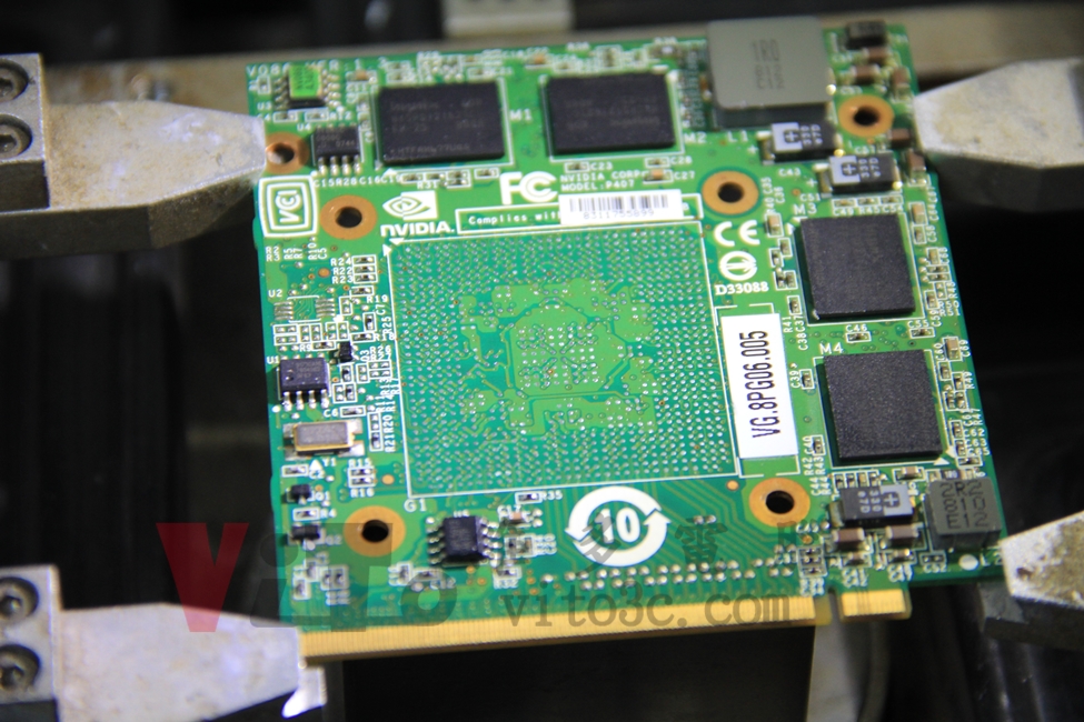 ACER 6920G 主機板焊盤除錫與清潔，並檢查有無起泡露銅等不良問題