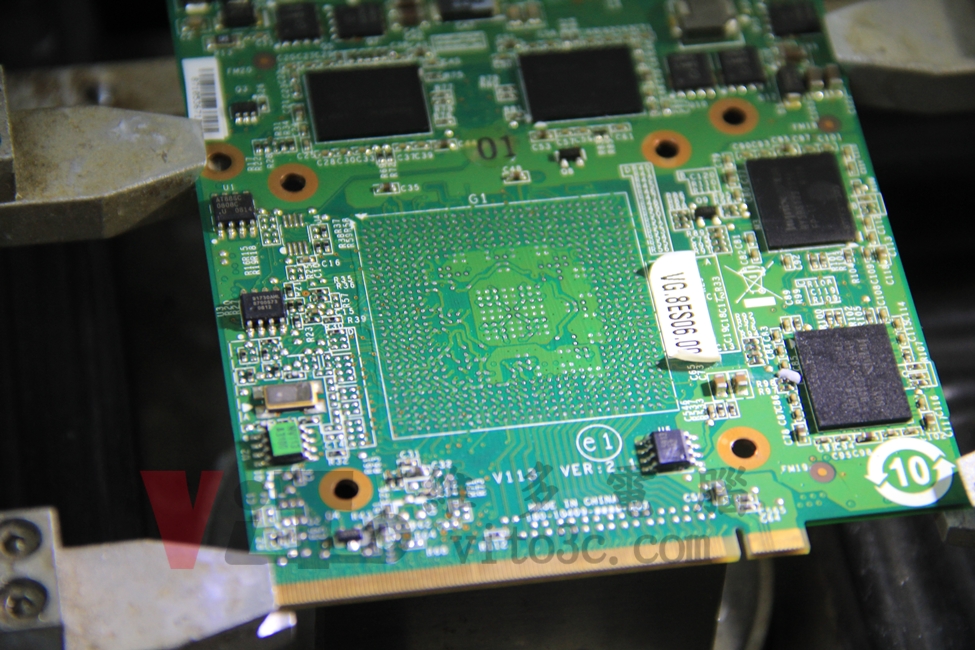 ACER 8920G 開機黑屏、沒畫面顯示、無法開機、CPU供電與顯示卡故障更換實例|台中、彰化筆電維修 ACER 8920G 主機板焊盤除錫與清潔,並檢查有無起泡露銅等不良問題