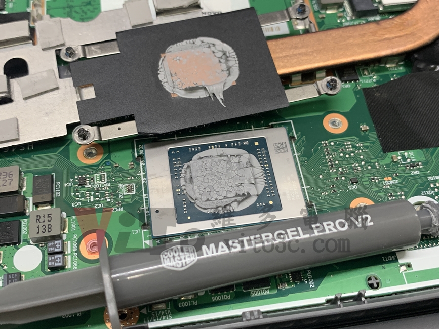 Lenovo ideapad 3 Slim 3 無法進入作業系統、開機黑屏、主機板維修實例|台中、彰化筆電維修 Lenovo IdeaPad 3 CPU散熱膏更換