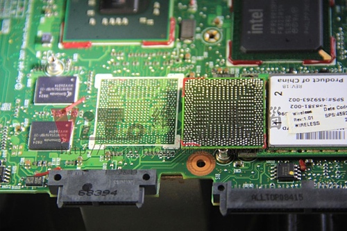 (筆電維修)康柏 COMPAQ 6531S 開機沒畫面~顯示卡故障~畫面破圖維修實例 (筆電維修)康柏 COMPAQ 6531S 開機沒畫面~顯示卡故障~畫面破圖維修實例