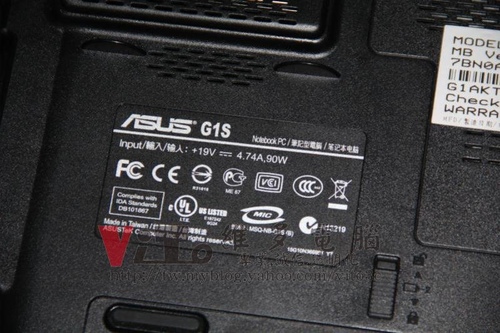 (筆電維修)華碩 ASUS G1S 開機畫面破圖~畫面線條~顯卡花屏故障維修實例