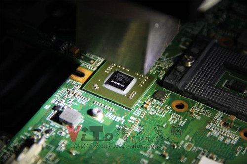 (筆電維修)惠普 HP DV2000 多災多難的顯卡維修實例