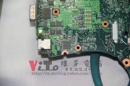 (筆電維修)康柏 COMPAQ NC6000 開機約幾秒後斷電~無法開機維修實例
