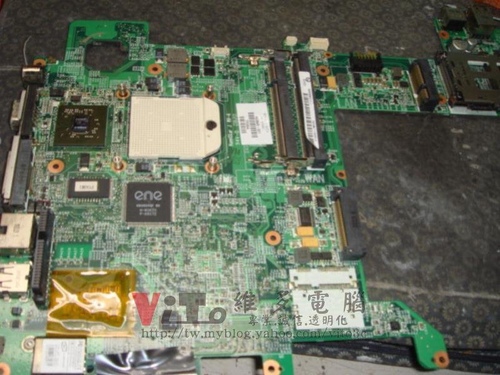 (筆電維修)惠普 HP TX2000 開機沒畫面~過熱當機維修實例