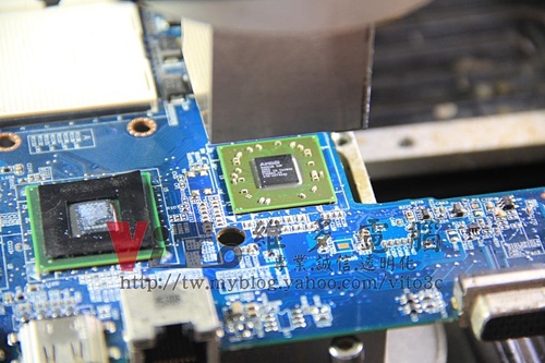(筆電維修)惠普 COMPAQ CQ40-411AX 故障燈號閃爍~無法開機~開機沒畫面維修實例