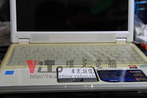 (筆電維修)華碩 ASUS F6VE 開機沒畫面~開機沒反應~無法開機~不能開機~顯卡故障維修實例