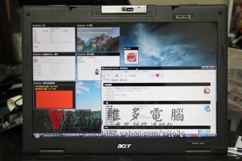 (筆電維修)宏碁 ACER ASPIRE 5583WXCi 開機沒畫面~GO7300顯卡維修實例