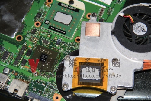(筆電維修)康柏 COMPAQ Presario v3000(V3232AU) 沒畫面顯示~無法開機~開機黑屏維修實例