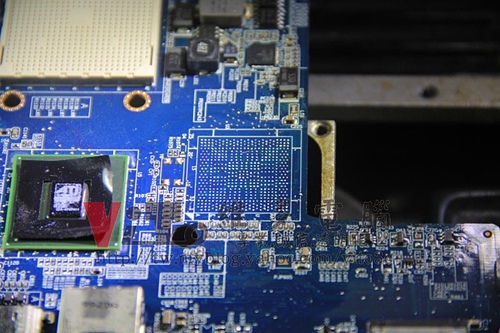 (筆電維修)惠普 COMPAQ CQ40-411AX 過熱當機~不定時當機停格~北橋初期故障導致當機問題維修實例