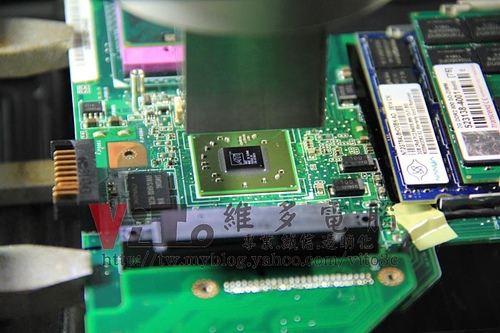 (筆電維修)華碩 ASUS F6VE 開機沒畫面~開機沒反應~無法開機~不能開機~顯卡故障維修實例