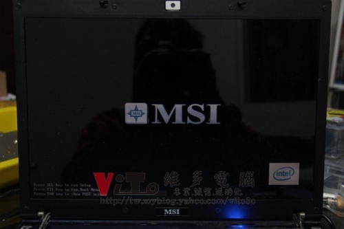 (筆電維修)微星 MSI EX600 開機畫面反白有條紋~顯卡通病故障維修實例 (筆電維修)微星 MSI EX600 開機畫面反白有條紋~顯卡通病故障維修實例