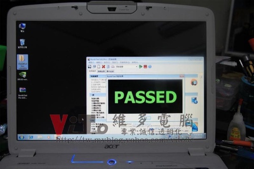 (筆電維修)宏碁 ACER Aspire 5920G 顯卡8600M GT畫面破圖~顯卡維修實例