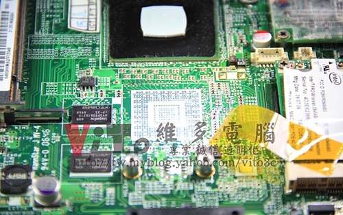 (筆電維修)宏碁 ACER ASPIRE 5570 GO7300獨立顯卡故障導致開機有背光沒畫面~無法開機維修實例