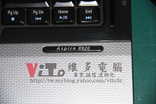 (筆電維修)宏碁 ACER ASPIRE 8920G 開機沒畫面~無法開機~不能開機~不定時斷電關機維修實例
