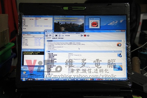 (筆電維修)華碩 ASUS G1S 開機彩色線條~畫面顯示異常~開機有音效沒畫面~作業系統中黑屏當機顯卡故障維修實例