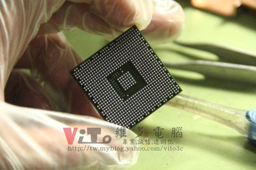 (顯卡維修)技嘉GV-RX13P256DE--RH破圖~時不開機維修實例