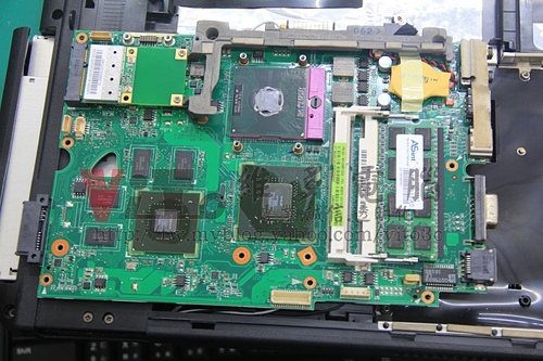 (筆電維修)華碩 ASUS K50I (K50ID) 常常當機~自動關機~藍底白字重開機~主機板供電異常維修實例(散熱器改裝標準流程)