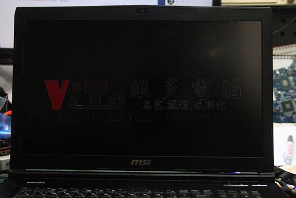 MSI GE72 6QD 不過電 無法開機