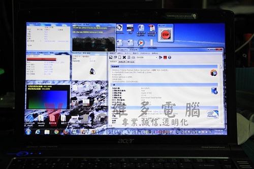 (筆電維修)宏碁 ACER ASPIRE 4736ZG 不定時關機~開機畫面全黑~開機沒影像~無法開機~CPU核心供電異常維修實例