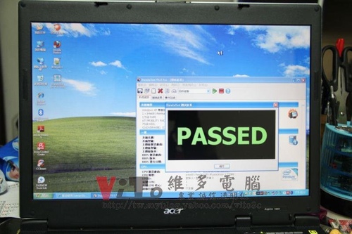 (筆電維修)宏碁 ACER ASPIRE 1650 無法進作業系統~藍底白字重開機維修實例